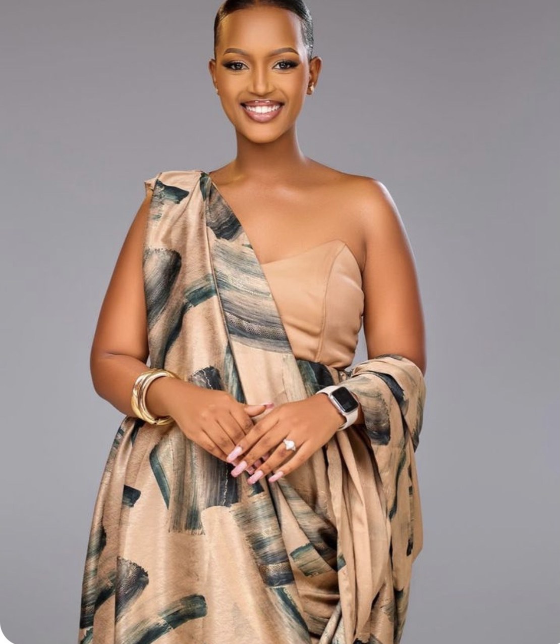 Brushstroke Satin Umushanana