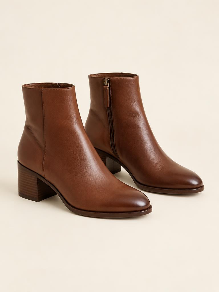 Leather Ankle Boots