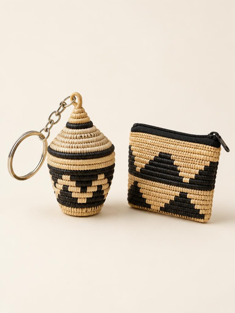 Agaseke Keyring & Pouch