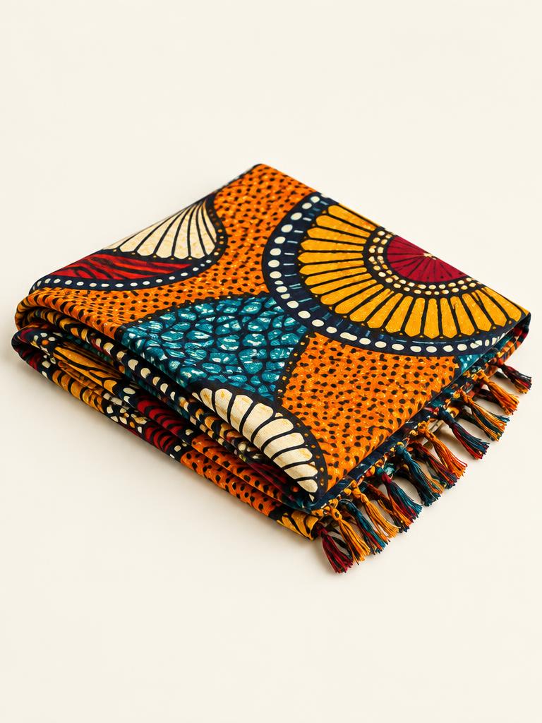 Kitenge Print Shawl